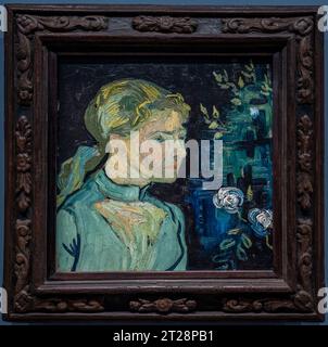 Parigi, Francia - 10 08 2023: Museo d'Orsay. Adeline Ravoux dipinto da Vincent Van Gogh Foto Stock