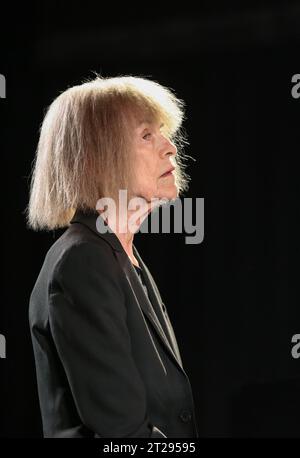 Cracovia, Polonia - 3 novembre 2015: Carla Bley Trios suona musica dal vivo al Cracow Jazz All Souls Day Festival di Cracovia. Polonia Foto Stock