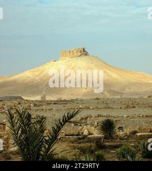 Un castello arabo Foto Stock