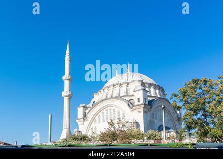 Istanbul, Turchia, Moschea Nuruosmaniye, (turco, Nuruosmaniye Camii) nel distretto di Fatih di Istanbul, solo editoriale. Foto Stock