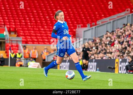 Liverpool FC contro Everton FC - Barclays Women's Super League LIVERPOOL, INGHILTERRA - 15 OTTOBRE 2023. Nelle immagini di gioco. Foto Stock