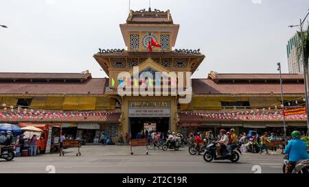 Binh Tay Market Saigon, Vietnam Foto Stock