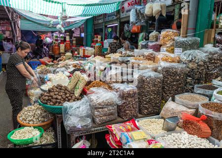 Binh Tay Market Saigon, Vietnam Foto Stock