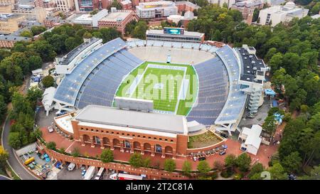 Chapel Hill, North Carolina - 6 ottobre 2023: Kenan Stadium, sede della squadra di football dei Tar Heels della University of North Carolina. Foto Stock