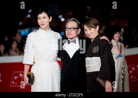 ROMA, ITALIA - 18 OTTOBRE: Shigeru Umebayashi partecipa alla cerimonia d'apertura e "c'è ancora domani" tappeto rosso del 18° Festival del Cinema di Roma presso Auditori Foto Stock