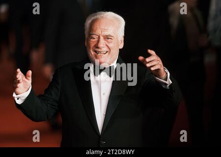 Giorgio Colangeli partecipa a un Red carpet per il film "c'è ancora domani" durante il 18° Festival del Cinema di Roma presso l'Auditorium Parco della musica di Roma. (Foto di Elena Vizzoca / SOPA Images/Sipa USA) Foto Stock