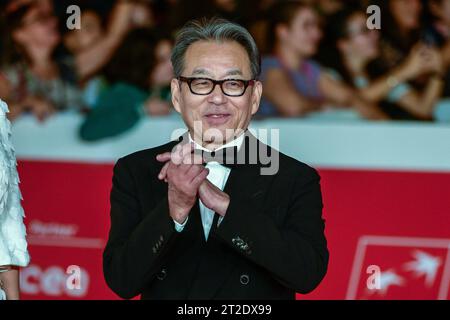 News - cerimonia di apertura del 18° Festival del Cinema di Roma presso l'Auditorium Parco della musica Shigeru Umebayashi partecipa alla cerimonia di apertura del 18° Festival del Cinema di Roma presso l'Auditorium Parco della musica il 18 ottobre 2023 a Roma. Foto di Fabrizio Corradetti/LiveMedia Roma Auditorium Parco della musica Italia Copyright: xFabrizioxCorradettix/xLiveMediax LPN 1092387 credito: Imago/Alamy Live News Foto Stock