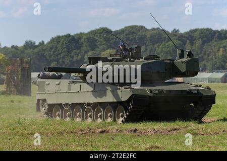 Leopard 2A7V Tank ai NATO Days 2023 a Ostrava, Repubblica Ceca Foto Stock