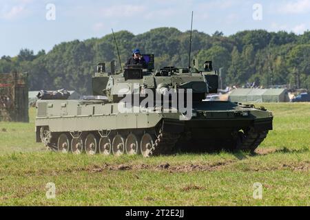 Leopard 2A7V Tank ai NATO Days 2023 a Ostrava, Repubblica Ceca Foto Stock