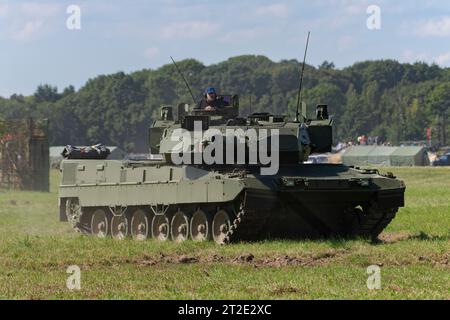 Leopard 2A7V Tank ai NATO Days 2023 a Ostrava, Repubblica Ceca Foto Stock