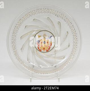 Tazza Italian, Venezia (Murano) inizio XVI secolo Foto Stock