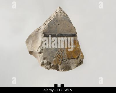 Frammento di rilievo dalla tomba di Meketre Middle Kingdom ca. 1981–1975 A.C. Foto Stock