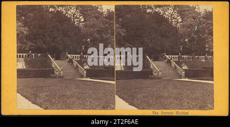 [Gruppo di 13 Early Stereograph Views of British Castles] Publisher London Stereoscopic Company British Unknown 1860s–80s Foto Stock