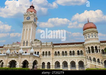 L'edificio Sultan Abdul Samad si trova di fronte alla Piazza Merdeka in Jalan Raja, Kuala Lumpur Malesia Foto Stock