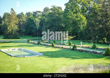 Giardino botanico a Palanga, Lituania Foto Stock