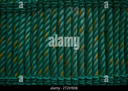 Un'opera del collettivo Mata Aho, parte di Ëbadakone, una mostra di arte indigena contemporanea, è visibile alla National Gallery of Canada di Ottawa. Foto Stock