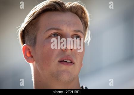 Austin, Texas, USA. 19 ottobre 2023. Lawson Scuderia AlphaTauri pilota di riserva.durante LA FORMULA 1 LENOVO UNITED STATES GRAND PRIX 2023 - dal 19 ottobre al 22 ottobre 2023 Circuit of Americas, Austin, Texas, USA (Credit Image: © Alessio De Marco/ZUMA Press Wire) SOLO USO EDITORIALE! Non per USO commerciale! Foto Stock