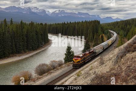 Banff and Jasper National Parak in Alberta, Canada Foto Stock