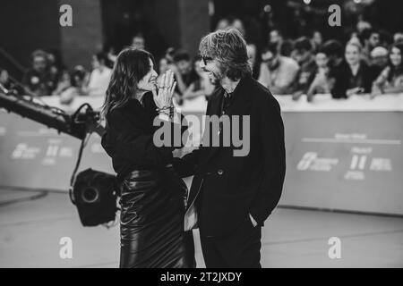 Red carpet di mi fanno male i capelli con Alba Rohrwacher e Filippo Timi al 18° Festival del Cinema di Roma Foto Stock