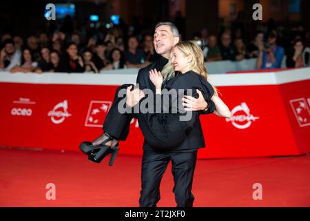 Red carpet di mi fanno male i capelli con Alba Rohrwacher e Filippo Timi al 18° Festival del Cinema di Roma Foto Stock