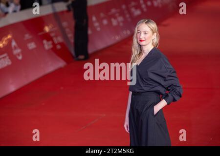 19 ottobre 2023, Roma, RM, Italia: L'attrice Alba Rohrwacher partecipa al Red carpet del film ''mi fanno male i capelli'' durante la seconda serata della diciottesima edizione del Festival del Cinema di Roma, il 19 ottobre 2023 (Credit Image: © Matteo Nardone/Pacific Press via ZUMA Press Wire) SOLO USO EDITORIALE! Non per USO commerciale! Foto Stock