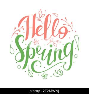 Molla - scritta a mano di design. Iscrizione su sfondo bianco. Illustrazione Vettoriale