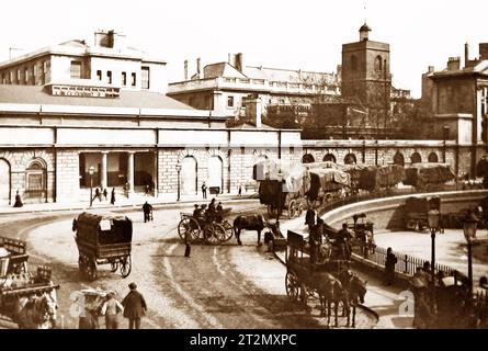 St Bartholomew's Hospital (St. Barts), Londra, periodo vittoriano Foto Stock