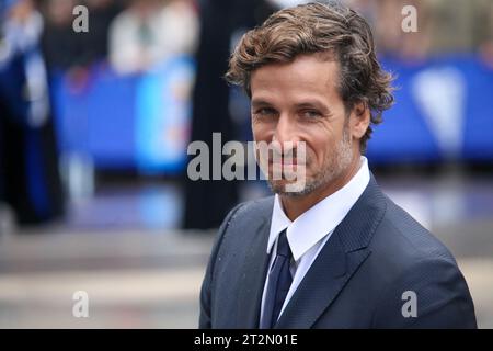 Oviedo, Asturias, 20 ottobre 2023: Ex tennista Feliciano Lopez durante il Blue Carpet of the Princess Awards 2023, il 20 ottobre 2023, a Oviedo, in Spagna. Credito: Alberto Brevers / Alamy Live News. Foto Stock