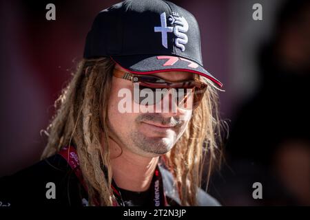 Austin Keen (USA) Skimboard Star in FORMULA 1 LENOVO UNITED STATES GRAND PRIX 2023 - dal 19 ottobre al 22 ottobre 2023 circuito delle Americhe, Austin, Texas, USA Foto Stock