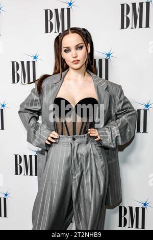 21 marzo 2023, Beverly Hills, California, USA: Dove Cameron arriva sul Red carpet per i BMI Pop Music Awards al Beverly Wilshire Four Seasons Hotel di Beverly Hills, California, il 9 maggio 2023. (Immagine di credito: © Clutch Pockets Wambli/ZUMA Press Wire) SOLO PER USO EDITORIALE! Non per USO commerciale! Foto Stock