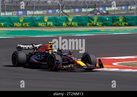 Austin, Texas, Stati Uniti. 20 ottobre 2023. 20 ottobre 2023: Sergio Perez #11 durante il FIA Formula 1 Lenovo United States Grand Prix ad Austin Tx al Circuit of the Americas. Brook Ward/AMG (immagine di credito: © AMG/AMG via ZUMA Press Wire) SOLO USO EDITORIALE! Non per USO commerciale! Foto Stock