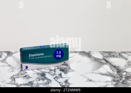 Zopiclone è un tipo di pillola per dormire Foto Stock