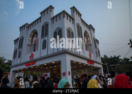 Amar Ekushey Book Fair a Suhrawardi Udyan a Dacca, Bangladesh. Foto Stock