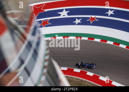 Austin, Texas, USA. 21 ottobre 2023. 10 GASLY Pierre (fra), Alpine F1 Team A523, azione durante il Gran Premio degli Stati Uniti di Formula 1 2023 Lenovo, 18° prova del Campionato Mondiale di Formula 1 2023 dal 20 al 22 ottobre 2023 sul circuito delle Americhe, ad Austin, USA credito: Independent Photo Agency/Alamy Live News Foto Stock