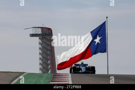 Austin, Texas, USA. 21 ottobre 2023. 10 GASLY Pierre (fra), Alpine F1 Team A523, azione durante il Gran Premio degli Stati Uniti di Formula 1 2023 Lenovo, 18° prova del Campionato Mondiale di Formula 1 2023 dal 20 al 22 ottobre 2023 sul circuito delle Americhe, ad Austin, USA credito: Independent Photo Agency/Alamy Live News Foto Stock