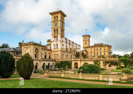 Osborne House, East Cowes, Isola di Wight in Inghilterra Foto Stock