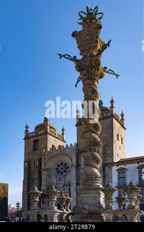 Se do Porto, Cattedrale di Porto, Portogallo Foto Stock