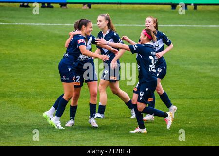 A-League Women Rd 1 - Melbourne Victory / Brisbane Roar Foto Stock