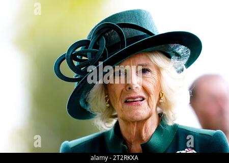 Regina Camilla durante il QIPCO British Champions Day all'ippodromo di Ascot, Berkshire. Data immagine: Sabato 21 ottobre 2023. Foto Stock