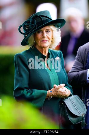 Regina Camilla durante il QIPCO British Champions Day all'ippodromo di Ascot, Berkshire. Data immagine: Sabato 21 ottobre 2023. Foto Stock