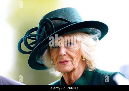 Regina Camilla durante il QIPCO British Champions Day all'ippodromo di Ascot, Berkshire. Data immagine: Sabato 21 ottobre 2023. Foto Stock