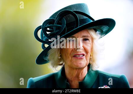 Regina Camilla durante il QIPCO British Champions Day all'ippodromo di Ascot, Berkshire. Data immagine: Sabato 21 ottobre 2023. Foto Stock