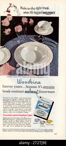 Rivista vintage "Good Housekeeping", numero di novembre 1953, USA Foto Stock