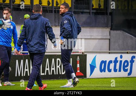 Waalwijk, Paesi Bassi. 21 ottobre 2023. WAALWIJK, PAESI BASSI - 21 OTTOBRE: Jeffrey Bruma dell'RKC Waalwijk durante il match olandese Eredivisie tra l'RKC Waalwijk e l'FC Volendam al Mandemakers Stadion il 21 ottobre 2023 a Waalwijk, Paesi Bassi. (Foto di Gabriel Calvino Alonso/Orange Pictures) credito: Orange Pics BV/Alamy Live News Foto Stock