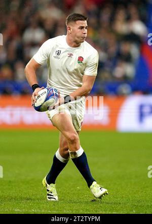 L'inglese Freddie Steward in azione durante la Coppa del mondo di rugby, partita di semifinale allo Stade de France, Saint-Denis. Data immagine: Venerdì 21 ottobre 2023. Foto Stock