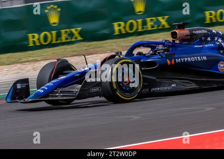 Texas, Stati Uniti. 21 ottobre 2023. Alexander Albon #23 per il team Williams Racing in azione al Gran Premio di Formula 1 Lenovo degli Stati Uniti sul circuito delle Americhe ad Austin Texas. Credito: csm/Alamy Live News Foto Stock