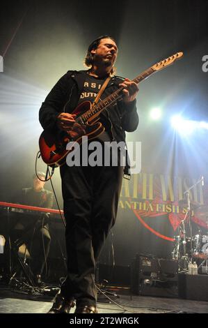 Manchester, Regno Unito. 21 ottobre 2023, Samantha Fish featuring Jesse Drayton, 02 Ritz, Manchester, Regno Unito. Crediti fotografici: David Bronstein/ Alamy Live News Foto Stock