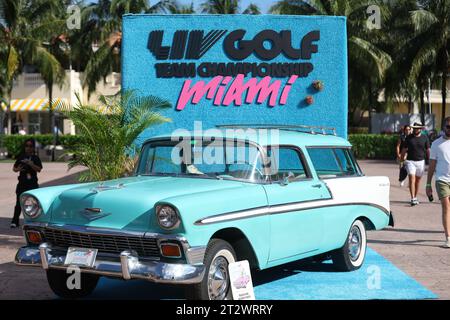 Miami, Florida, Stati Uniti. 21 ottobre 2023. Atmosphere al LIV Golf's Team Championship al Trump National Doral di Miami, Florida, il 21 ottobre 2023. Crediti: Mpi34/Media Punch/Alamy Live News Foto Stock