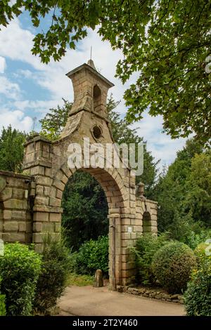 Ingresso alla Guys Cliffe House, Warwick, Warwickshire, Inghilterra Foto Stock