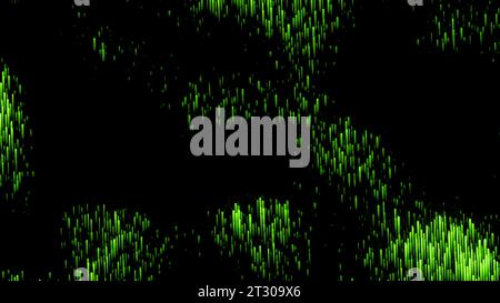 La lente ottica simmetrica fa brillare la transizione con un loop senza interruzioni con illuminazione naturale. 4K Foto Stock